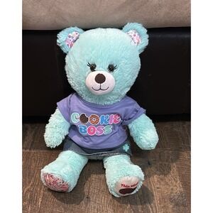 Build-A-Bear Girl Scout Cookie Boss Plush Stuffed Animal‎ Thin Mints